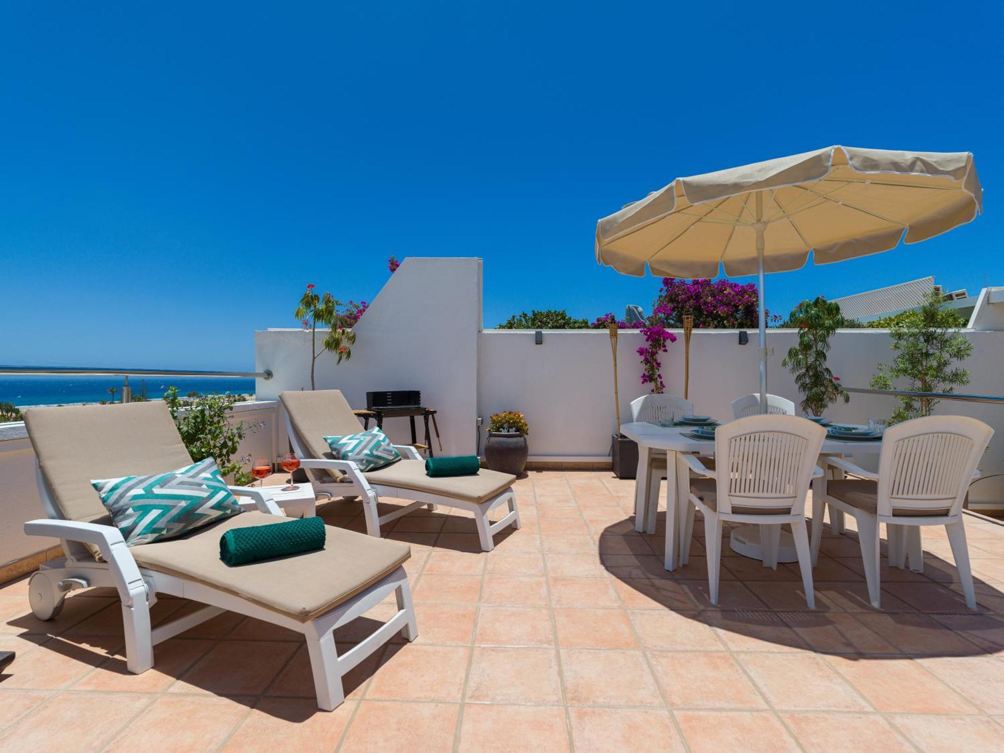 Casa Lex I Ocean & Sunrise Panorama I Steps From Dunes And Beach I Private 50 Sqm Terrace I Pool Maspalomas  Exterior foto